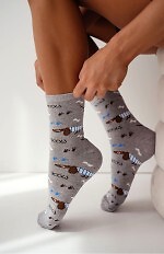 Skarpety Milena 0200-243 Jamniki 37-41