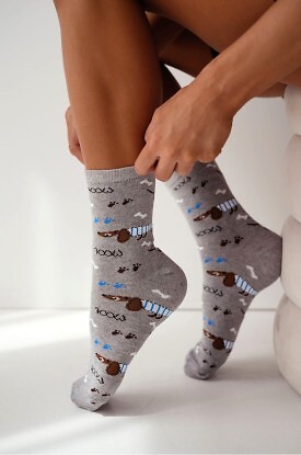 Skarpety Milena 0200-243 Jamniki 37-41