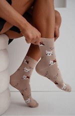 Skarpety Milena 0200-241 Kotki I Kokardki 37-41
