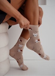 Skarpety Milena 0200-241 Kotki I Kokardki 37-41