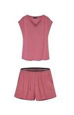 Spodenki piżamowe Mefemi Mix&Match Mila PDI1 Gładkie S-2XL