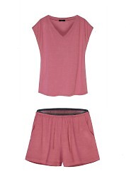Spodenki piżamowe Mefemi Mix&Match Mila PDI1 Gładkie S-2XL