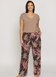 Spodnie piżamowe Mefemi Mix&Match Mila PDX1 Druk S-2XL