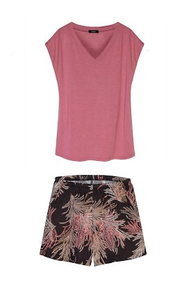Spodenki piżamowe Mefemi Mix&Match Mila PDI1 Druk S-2XL - zdjęcie 2