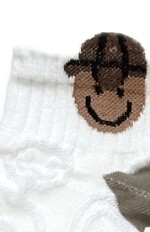 Zakostki WiK Motyl 3524 wz.17 Biały 35-42