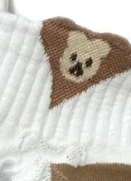 Zakostki WiK Motyl 3524 wz.17 Biały 35-42