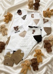 Zakostki WiK Motyl 3524 wz.17 Biały 35-42