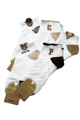 Zakostki WiK Motyl 3524 wz.17 Biały 35-42 - zdjęcie 2