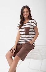 Piżama Luna 1302 kr/r S-XL L26