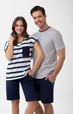 Piżama Luna 1302 kr/r S-XL L26