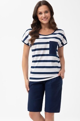 Piżama Luna 1302 kr/r S-XL L26 - zdjęcie 2