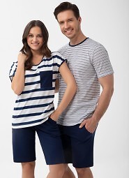 Piżama Luna 1302 kr/r 2XL L26