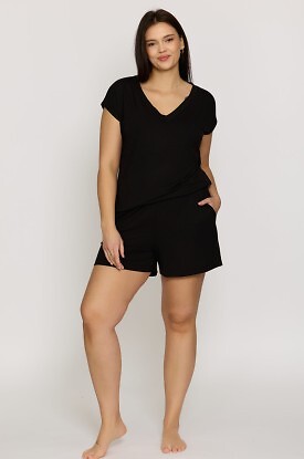 Koszulka piżamowa Mefemi Mix&Match Mila PG71 S-2XL - zdjęcie 2