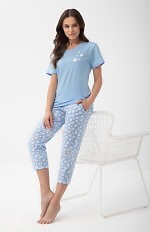 Piżama Luna 1301 kr/r L26 2XL-3XL