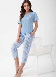 Piżama Luna 1301 kr/r L26 2XL-3XL