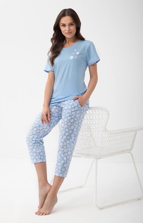 Piżama Luna 1301 kr/r L26 M-XL
