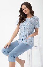 Piżama Luna 1304 kr/r M-XL L26 rozpinana