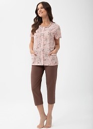 Piżama Luna 1304 kr/r M-XL L26 rozpinana