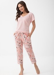 Piżama Luna 1306 kr/r 2XL L26