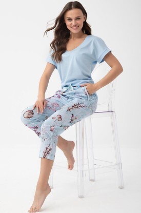 Piżama Luna 1306 kr/r 2XL L26
