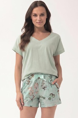 Piżama Luna 1309 kr/r S-XL L26 - zdjęcie 2