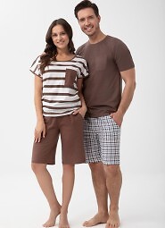 Piżama Luna 1601 kr/r M-XL L26