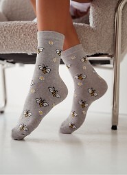 Skarpety Milena 0200-251 Pszczółki i Kwiatki 37-41
