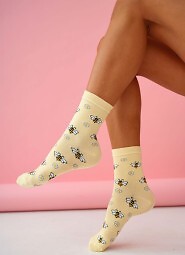Skarpety Milena 0200-251 Pszczółki i Kwiatki 37-41