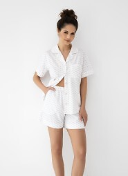 Piżama Sensis Leslie kr/r S-XL rozpinana