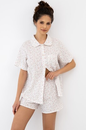 Piżama Sensis Nayla kr/r S-XL rozpinana