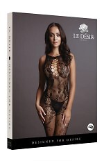 Bodystocking Le Desir DES023 Criss Cross Neck
