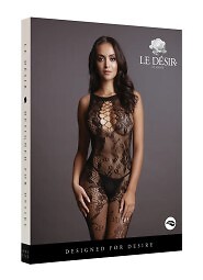 Bodystocking Le Desir DES023 Criss Cross Neck