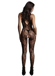 Bodystocking Le Desir DES023 Criss Cross Neck
