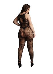 Bodystocking Le Desir DES023 Criss Cross Neck