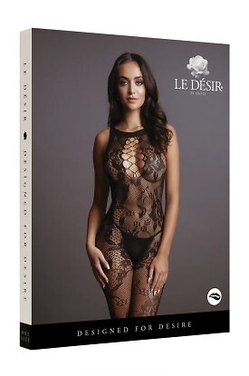 Bodystocking Le Desir DES023 Criss Cross Neck - zdjęcie 2