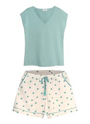 Piżama Mefemi Aria 1 kr/r PI71 S-2XL