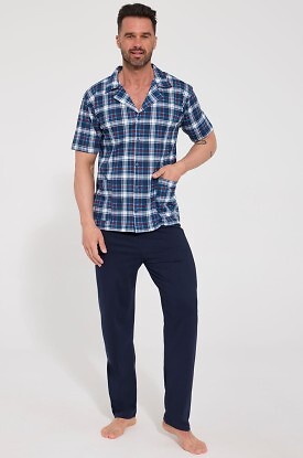 Piżama Cornette 318/62 kr/r 3XL-5XL rozpinana męska