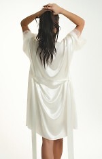Szlafrok Ava 006/1 Whisper White S-3XL
