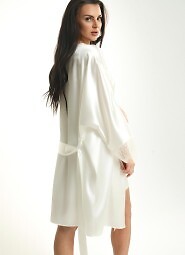 Szlafrok Ava 006/1 Whisper White S-3XL