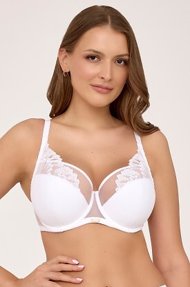 Biustonosz semi soft Ava 2239 White Maxi - zdjęcie 2