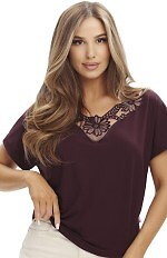 Bluzka Emili Sawa kr/r 2XL-3XL