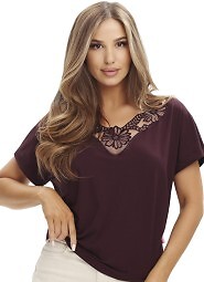 Bluzka Emili Sawa kr/r S-XL
