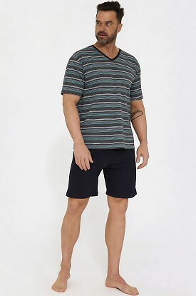 Piżama Cornette Various 330/55 kr/r 3XL-5XL