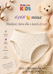 Figi DC Girl 6368 Dziecięce A'12