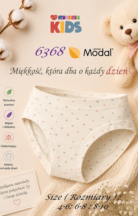 Figi DC Girl 6368 Dziecięce A'12