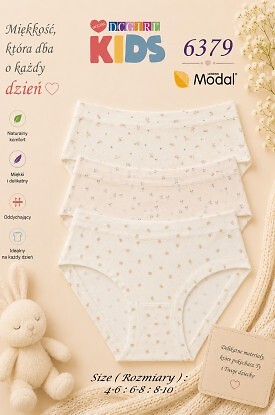 Figi DC Girl 6379 Dziecięce A'12