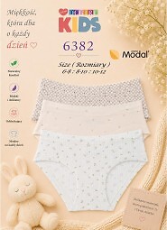 Figi DC Girl 6382 Dziecięce A'12