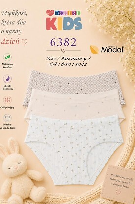 Figi DC Girl 6382 Dziecięce A'12