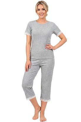Piżama Donna Megi 3/4 kr/r S-XL - zdjęcie 2