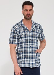 Piżama Cornette 318/61 kr/r M-2XL rozpinana